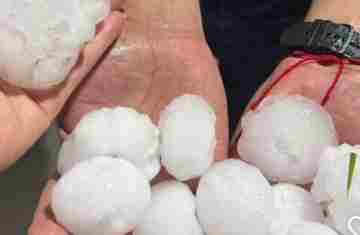  Granizo de 100g e ventos de 95 km/h: Defesa Civil prepara ajuda a municípios afetados